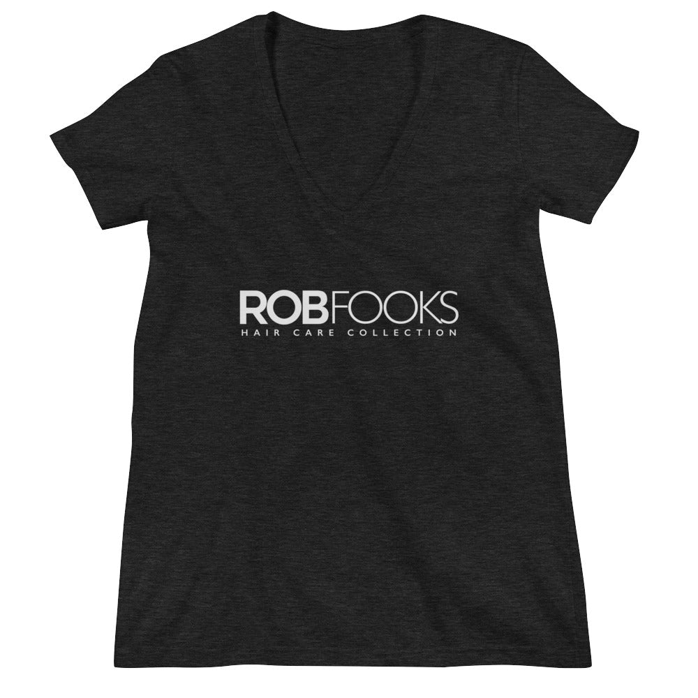 ROB FOOKS Women's Deep V-neck Tee
